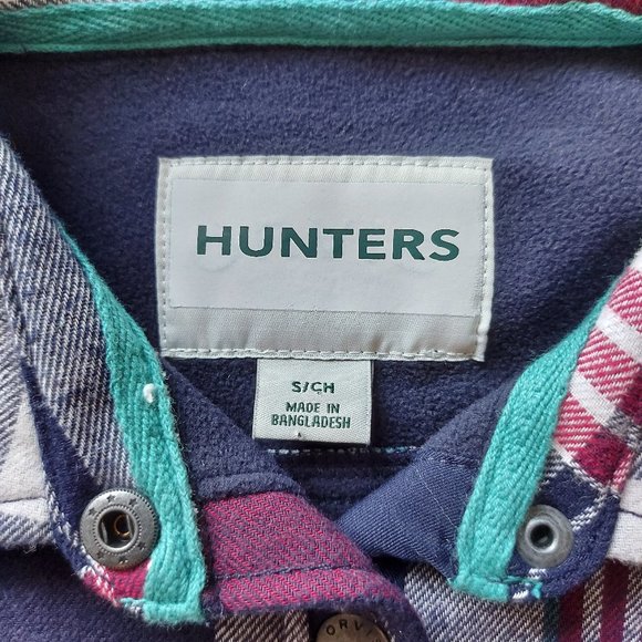 Orvis Oversized Kids Lined Plaid Shacket - Picture 6 of 12